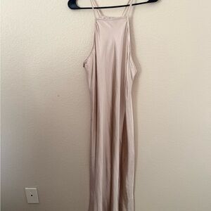 Dress Forum Cream Satin Dress